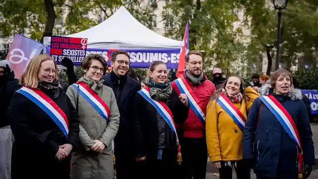 À Paris en nombre contre les violences sexuelles, sexistes et de genre.