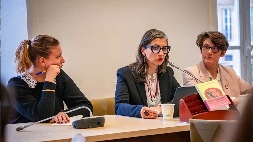 Avec Francesca Albanese, Rapporteuse spéciale des Nations Unies sur les territoires palestiniens occupés