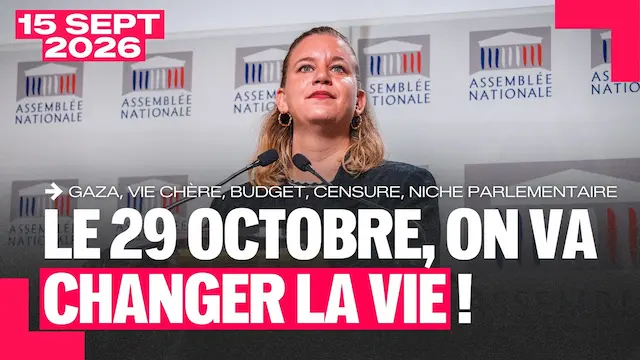 Point Presse Hebdo de La France Insoumise à l&rsquo;Assemblée nationale !